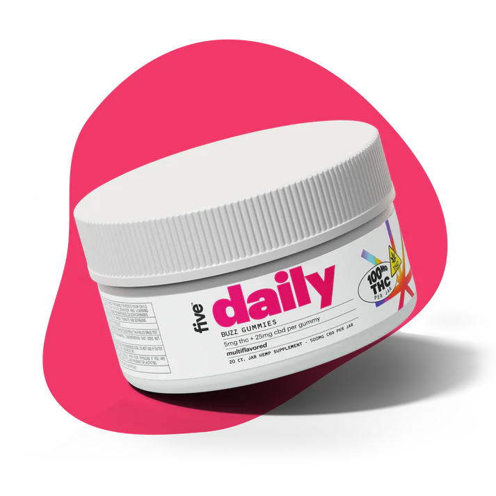 daily buzz thc Daily Buzz 5mg THC Gummies