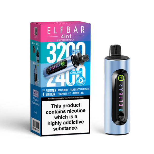 summer elf Elf Bar 4-in-1 Prefilled Pod Vape Kit